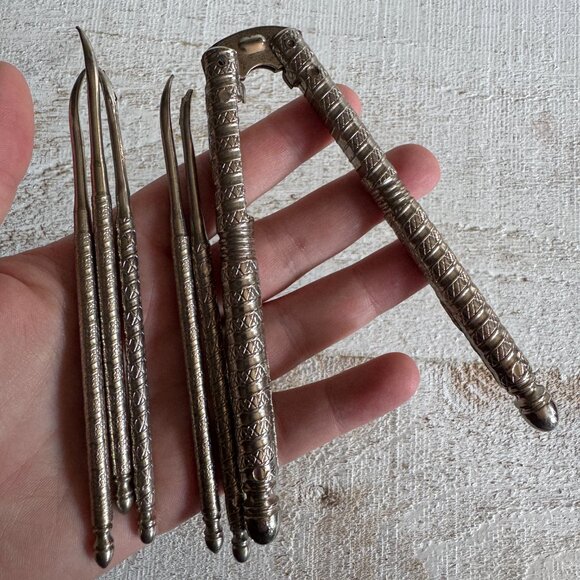 Vintage Nut Cracker and Picks - Picture 9 of 10